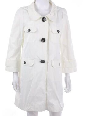 Gerard Darel Button-Front Trench Coat